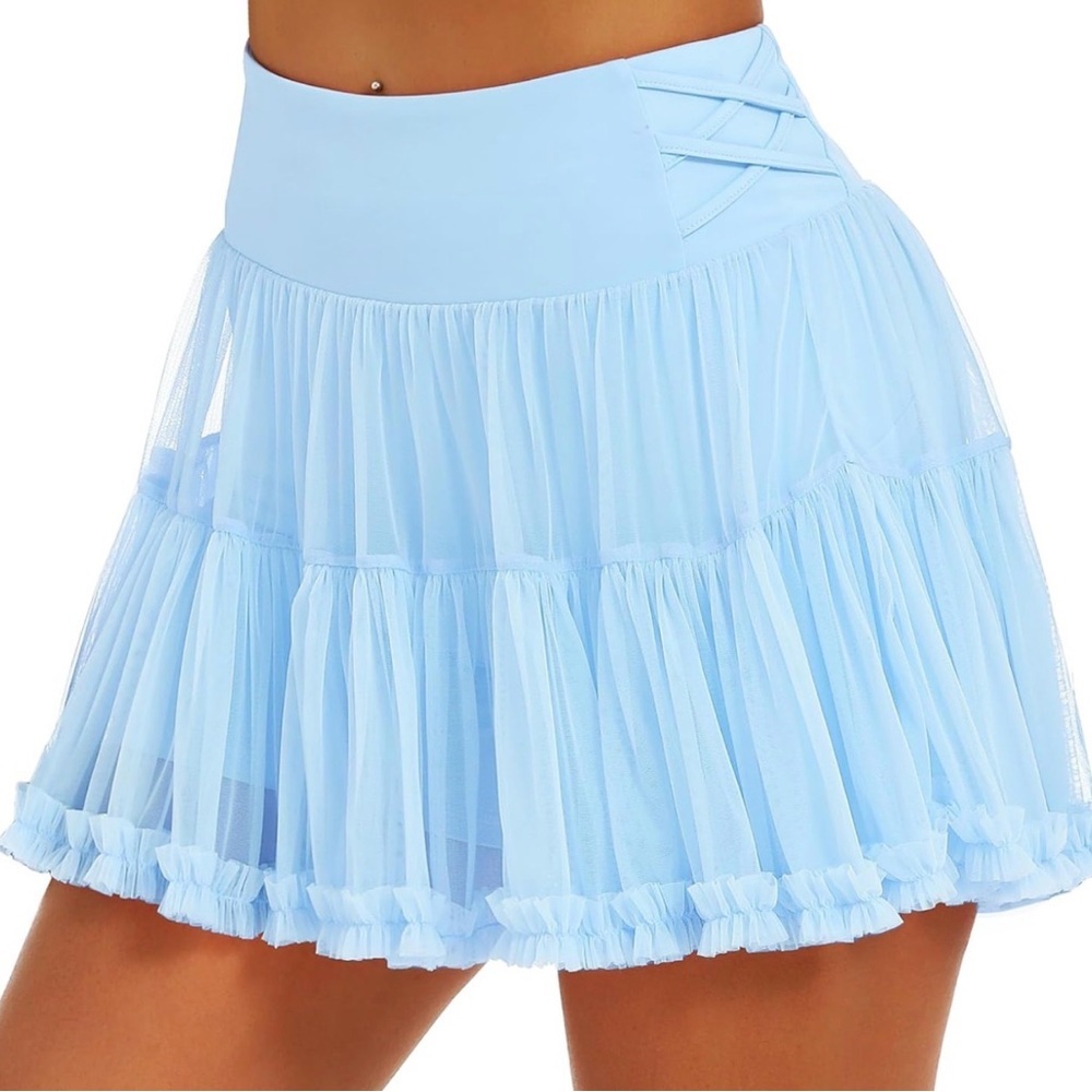 Thrive Exercise Skort Medium Blue